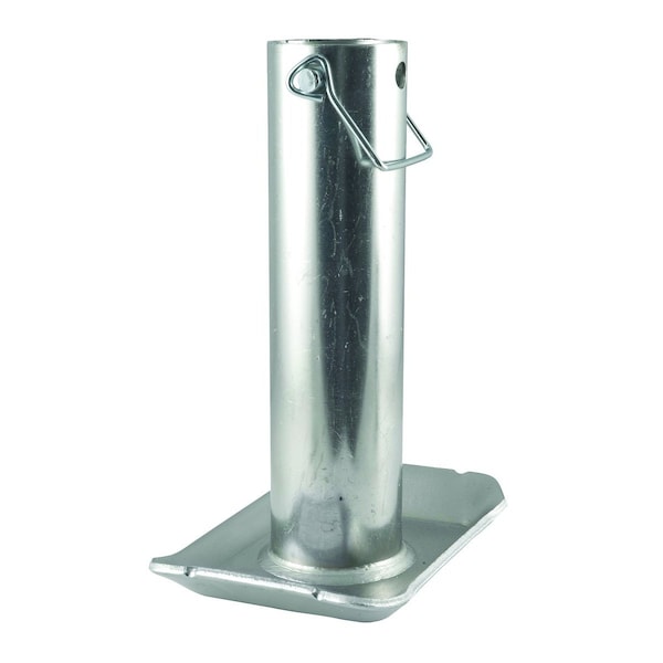 Jack Foot; For 2" Tube, 8 1/2" Tall 4.45" x6.3" x8.8"